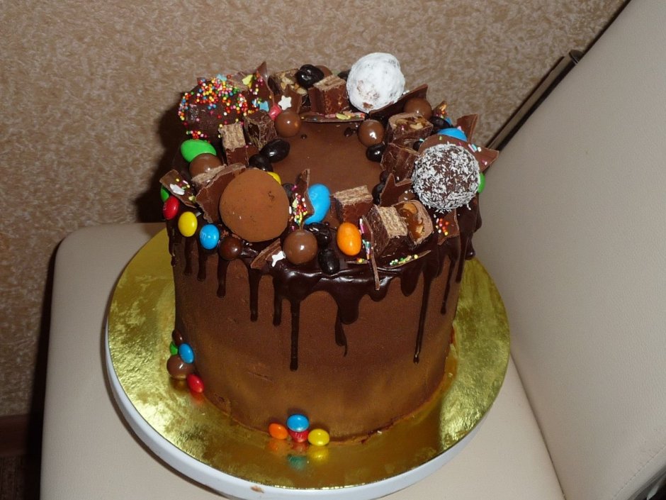 Детский шоколадный торт