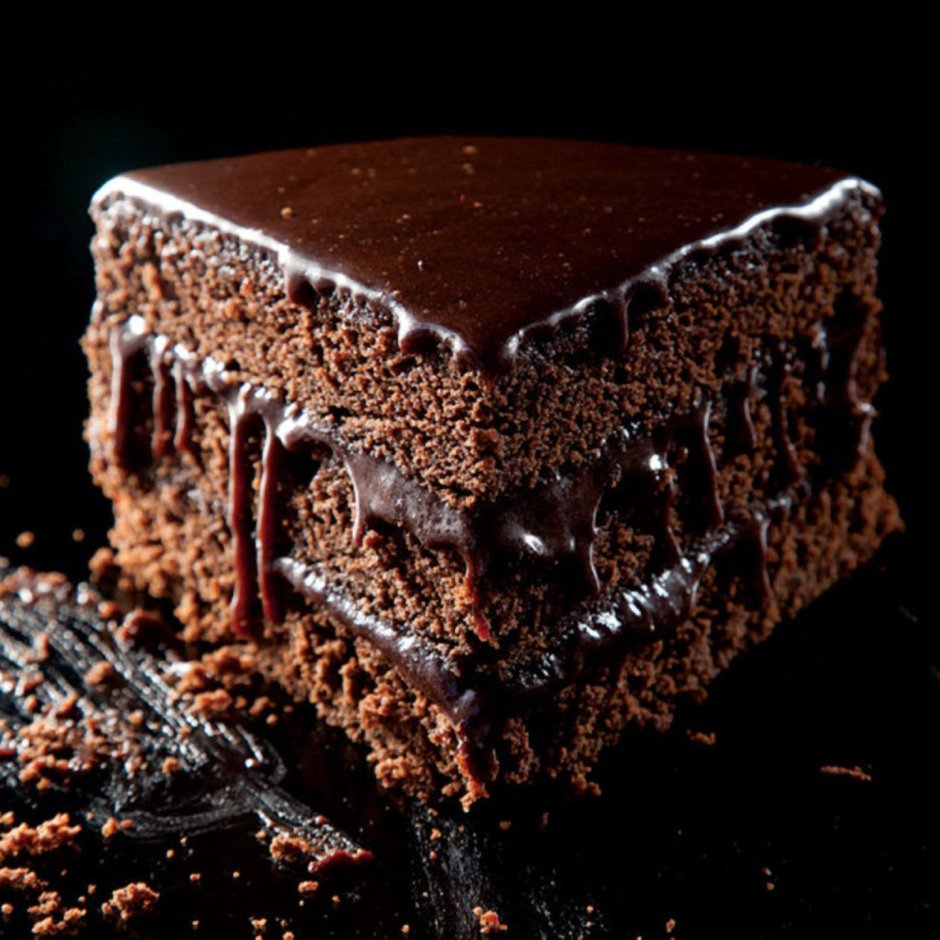 Шоколадный Ромовый торт