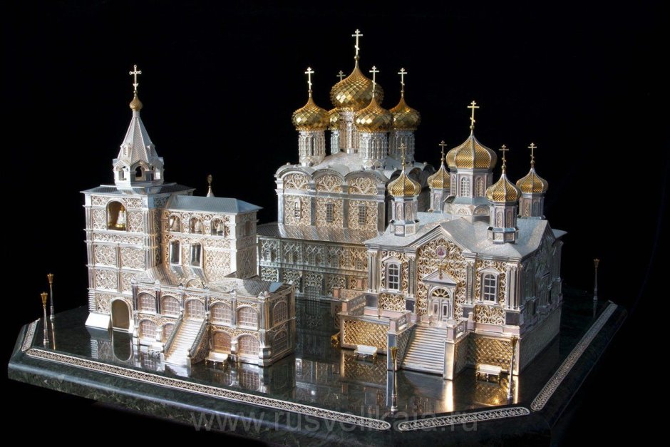 Макет Ипатьевского монастыря