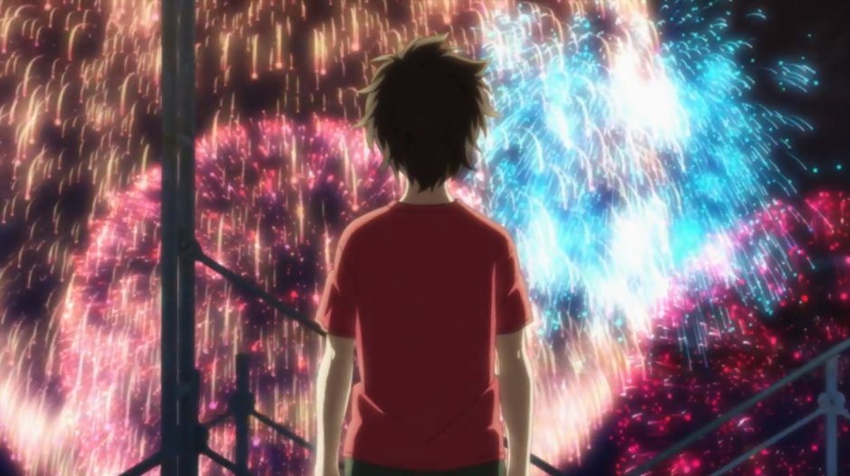 Аниме daoko × Kenshi Yonezu “Fireworks”
