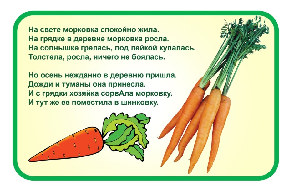 Морковь презентация для детей