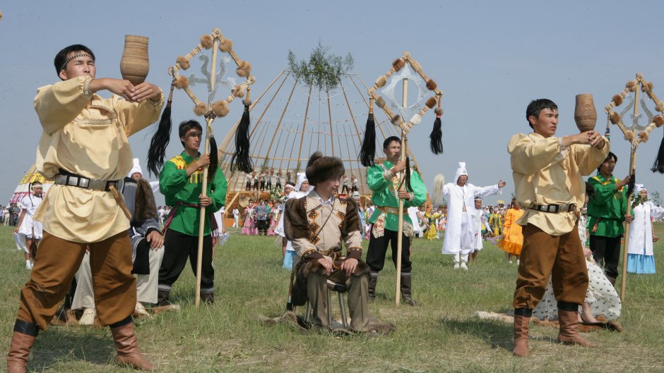 Якутский национальный праздник Ысыах