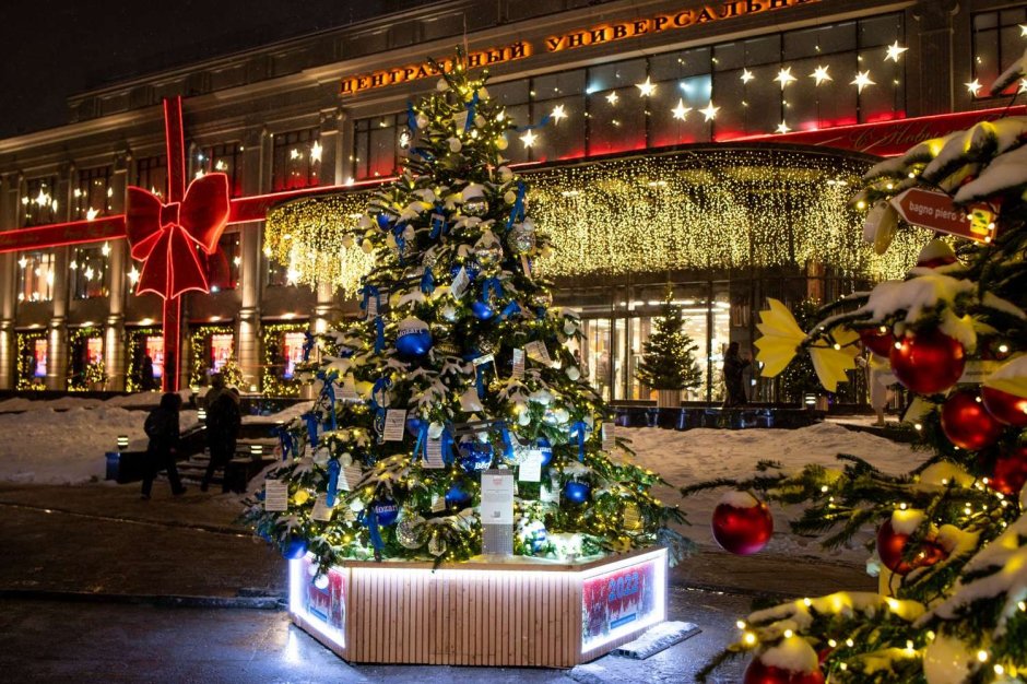 Рождественский базар в Москве