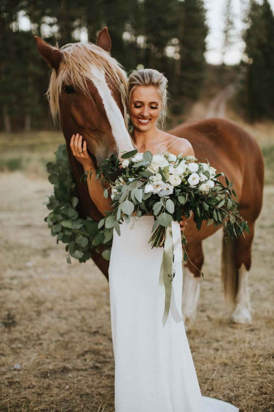 Свадьба в лошадином стиле