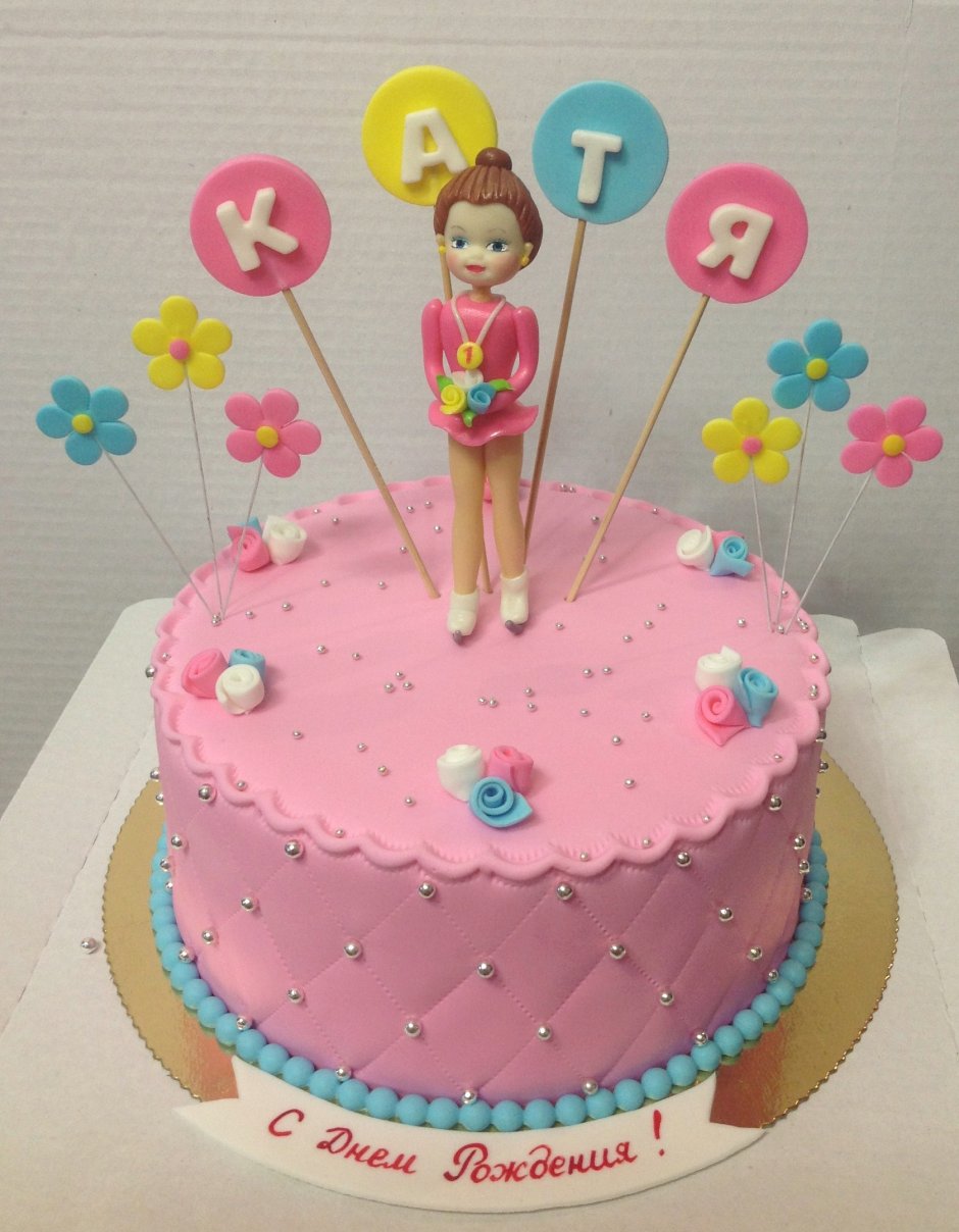Декор торта для девочки феи
