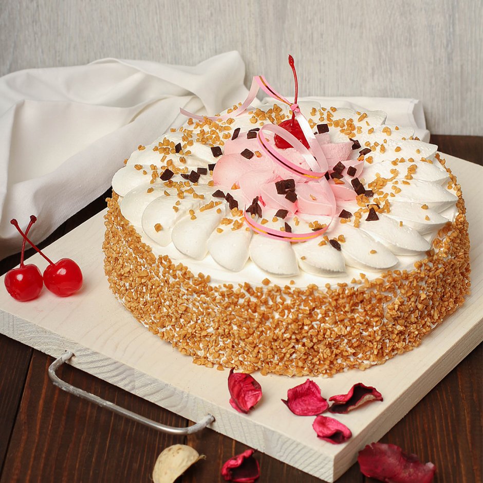 Медовый торт на день рождения девочке