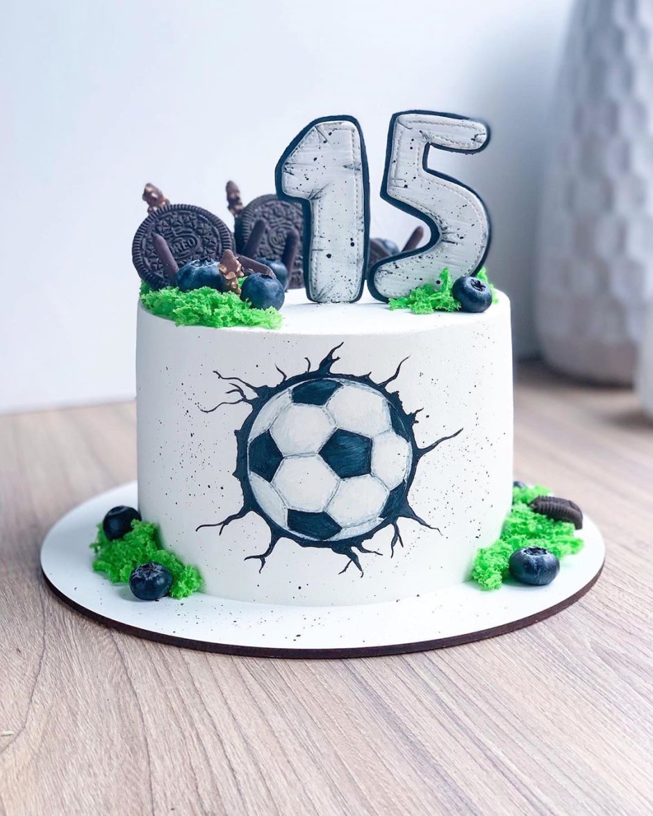 Футбольные топперы на торт