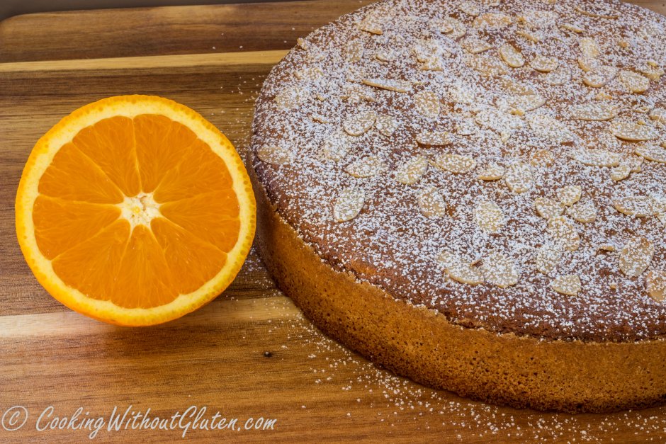 Миндально-апельсиновый торт