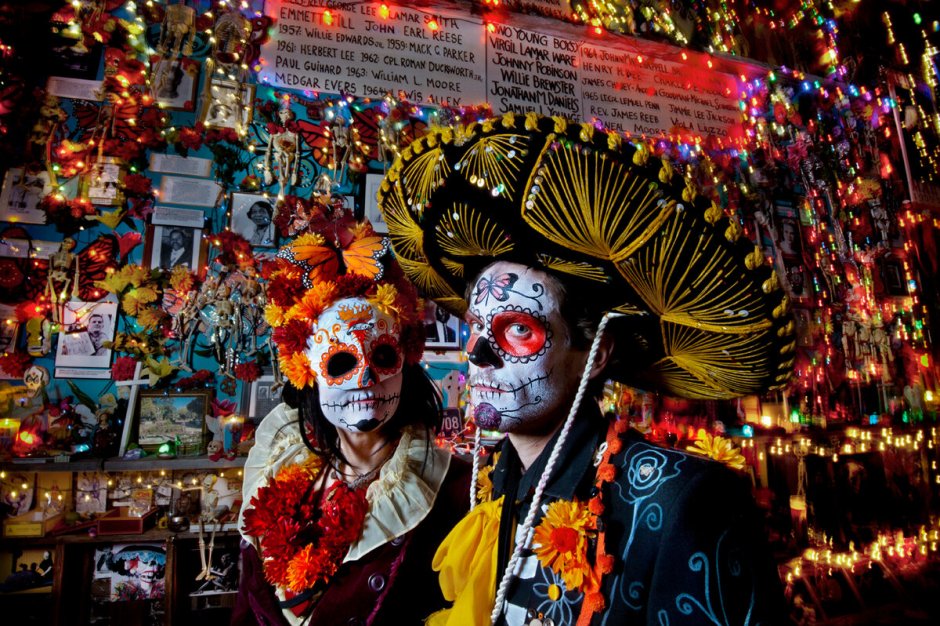 Dia de los muertos Мексика