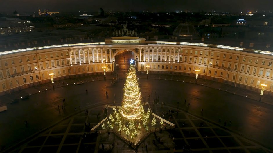 Новогодний Петербург в декабре ,2022 г