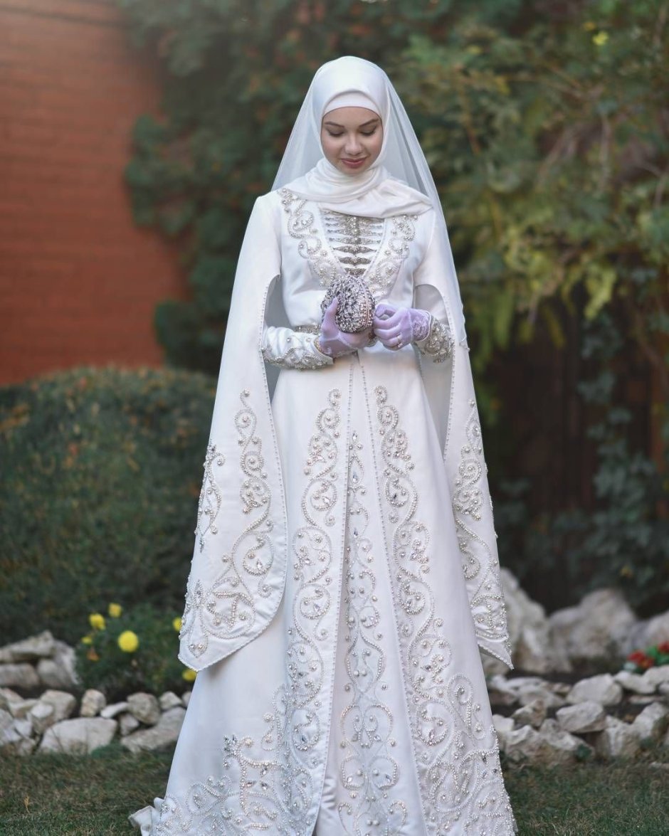 Чеченская свадьба платье