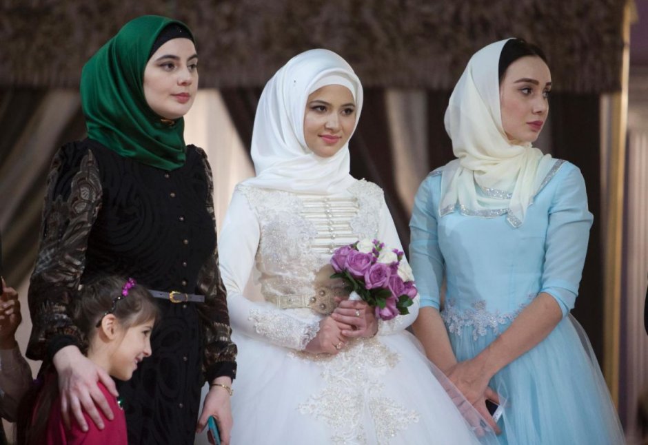 Чеченская свадьба мулла
