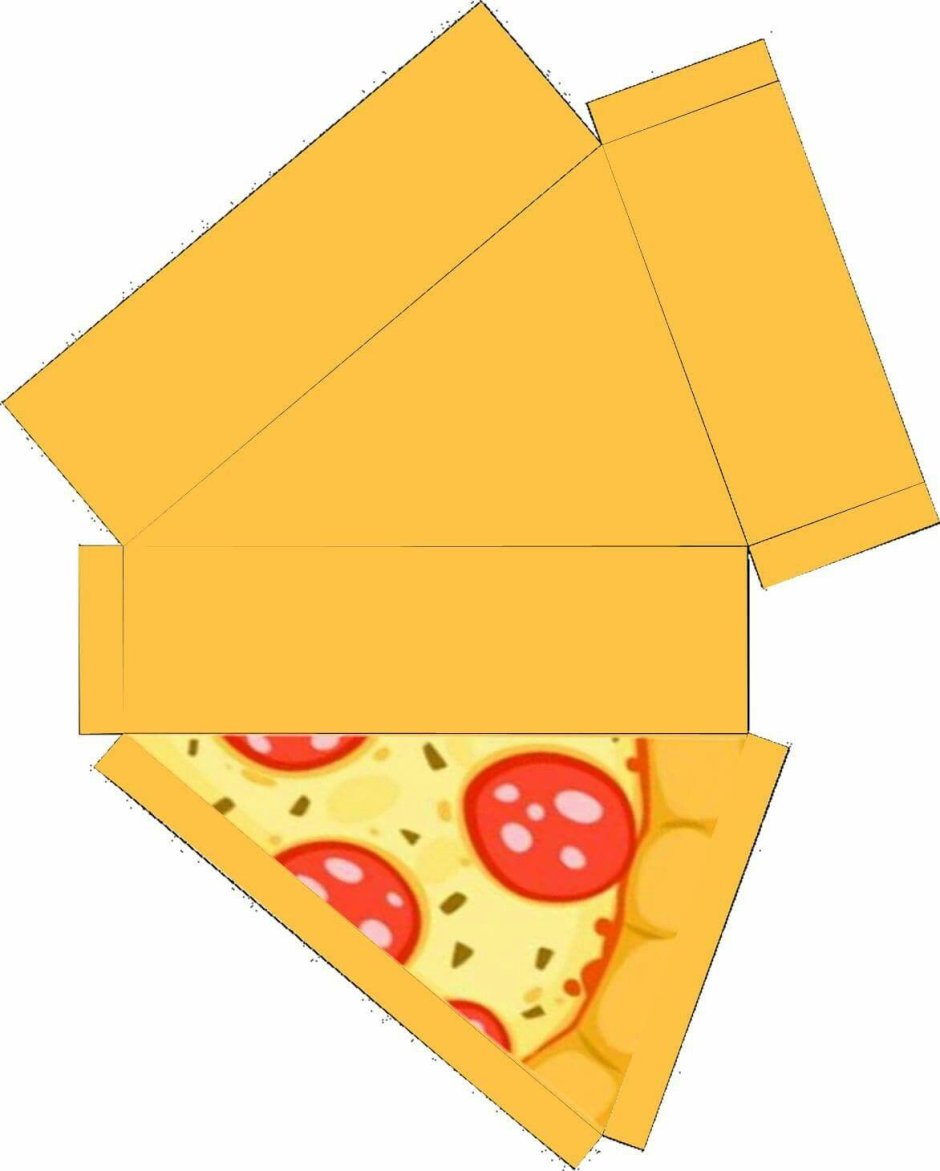Коробка для пиццы из бумаги