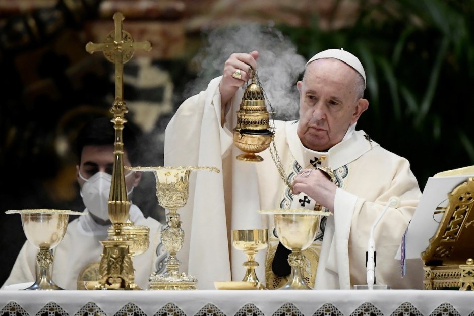 Католическая Пасха 2022 папа Римский