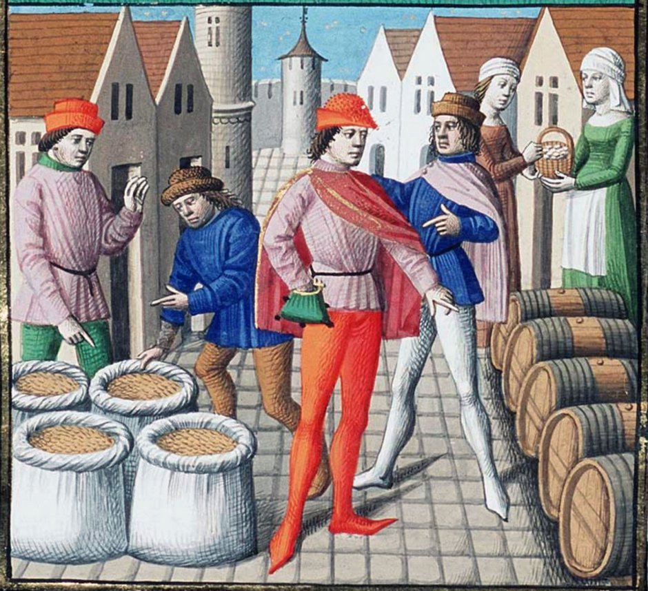 Торговля в Англии 11 век