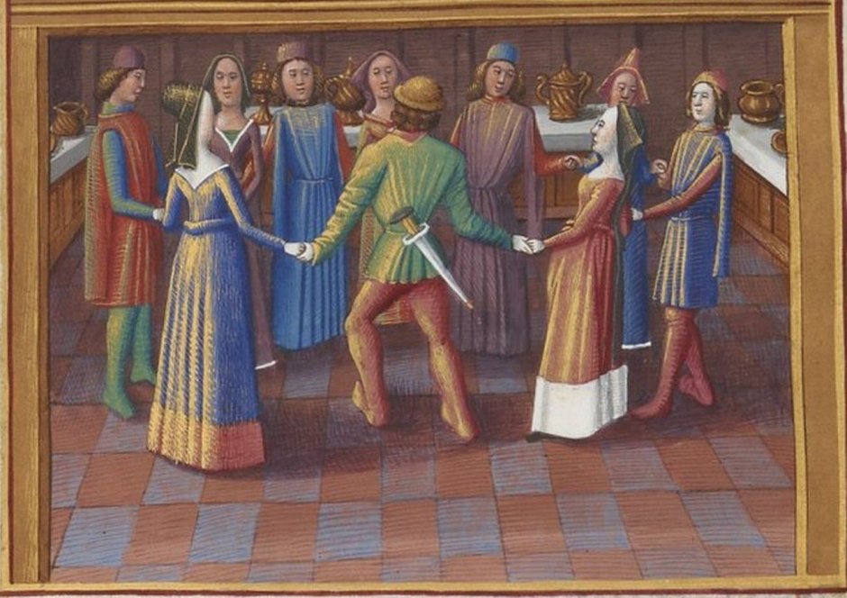 Бранль танец эпохи средневековья