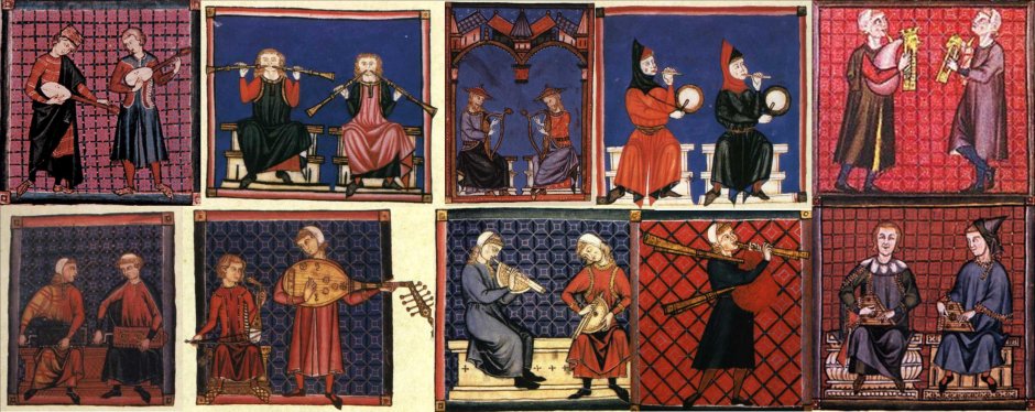 Трубадуры в средние века