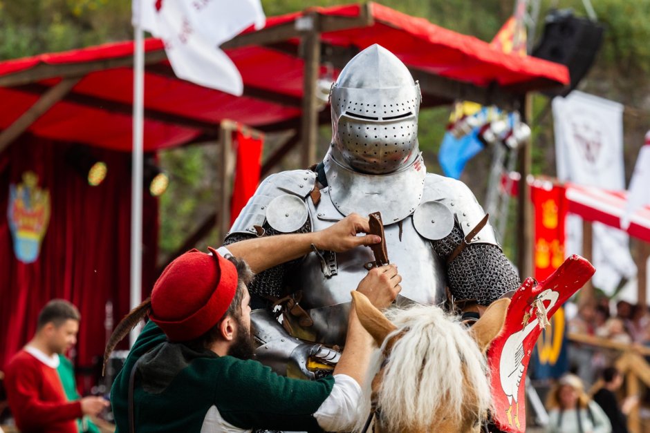 Фестиваль средневековые дни в Выборге