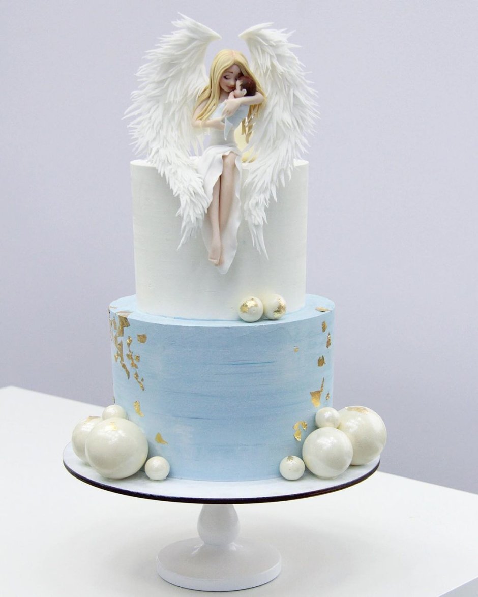 Торт с ангелочками