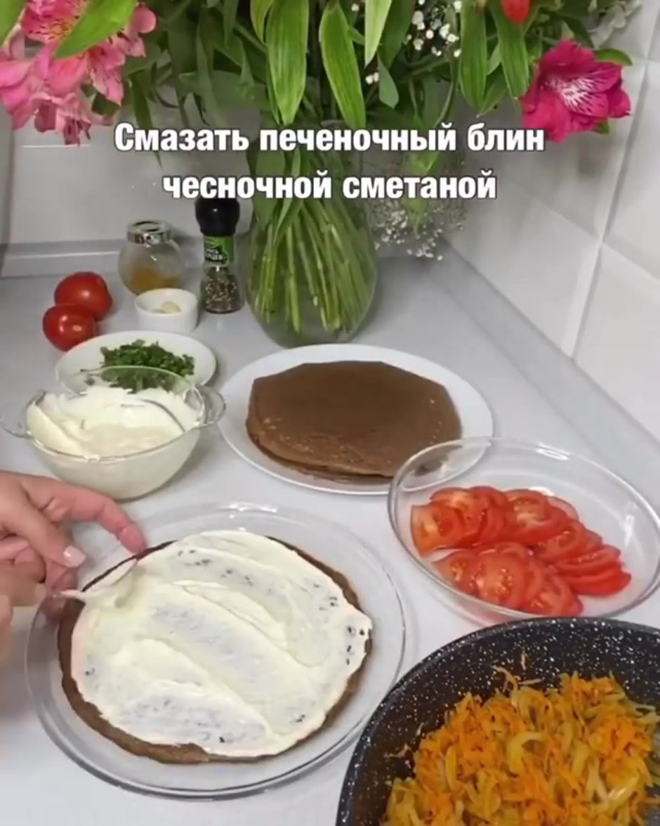 Печёночный торт из куриной печени