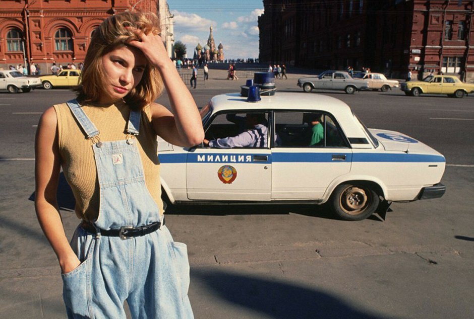 Фото Питера Тернли Москва 1991