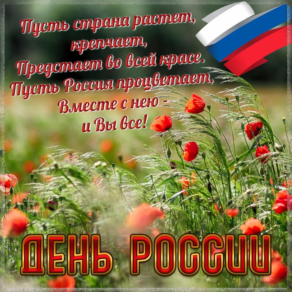 Стихи ко Дню России