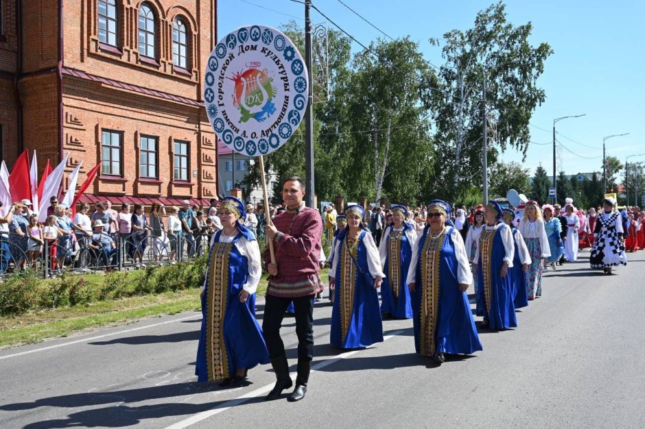 Августовская ярмарка Енисейск 19 век