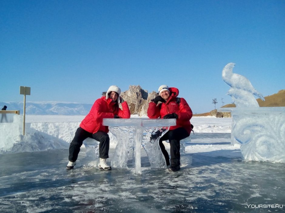 Лед на Байкале 2020