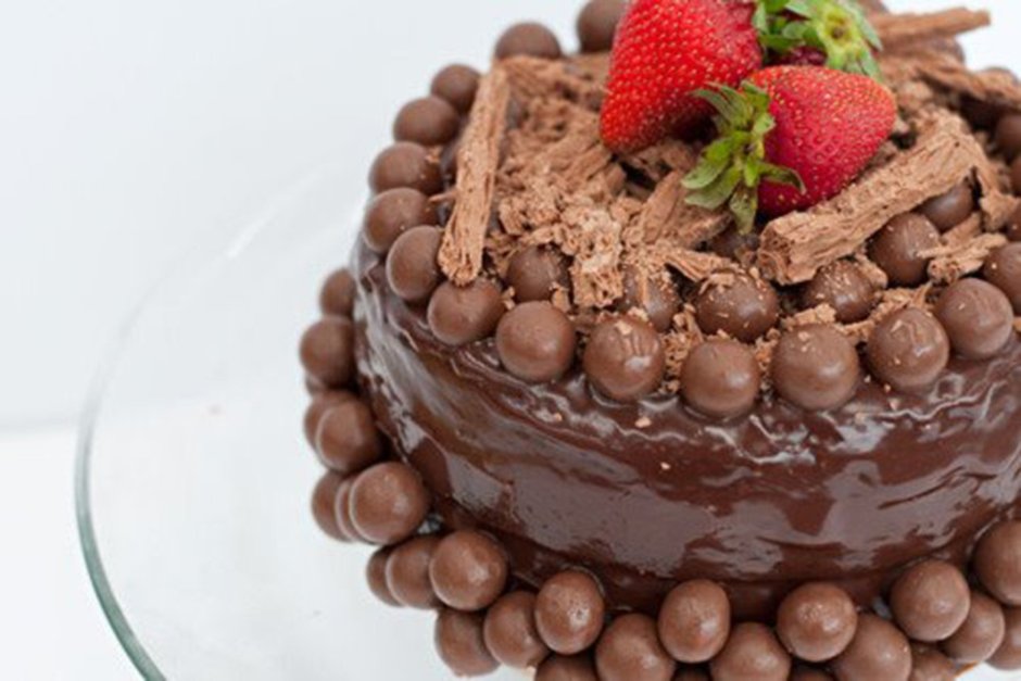 Мальтизерс шоколадный торт