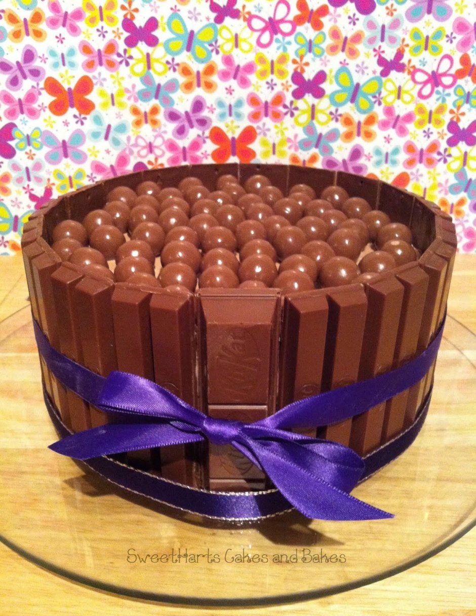 Детский шоколадный торт