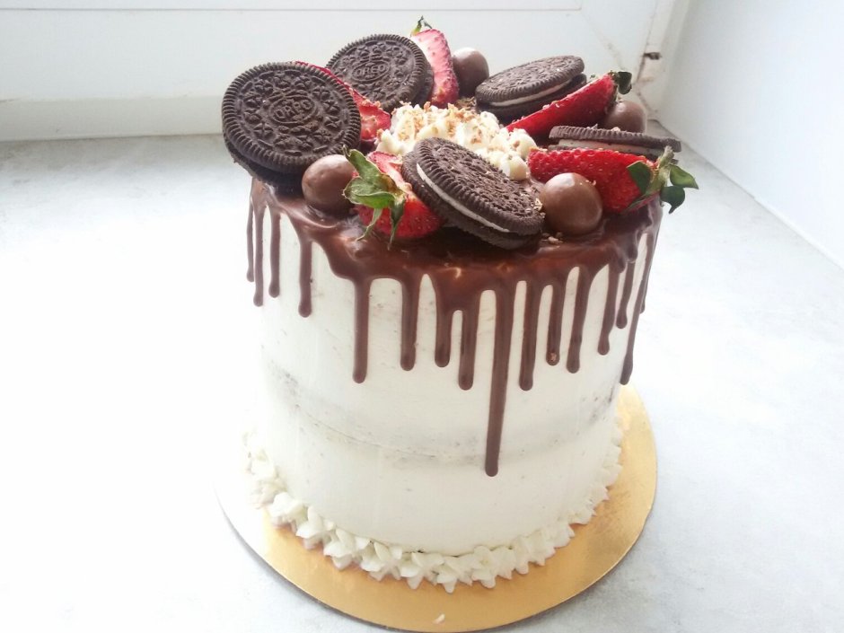 Шоколадный торт без ВЫПЕЧ