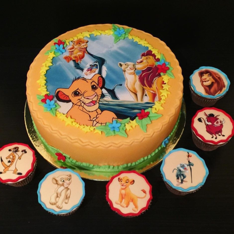 Детский торт Король Лев