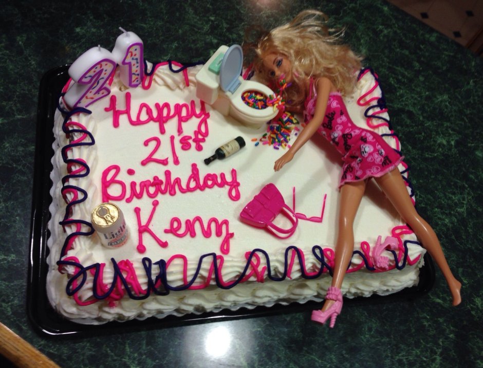 Торт like на день рождения