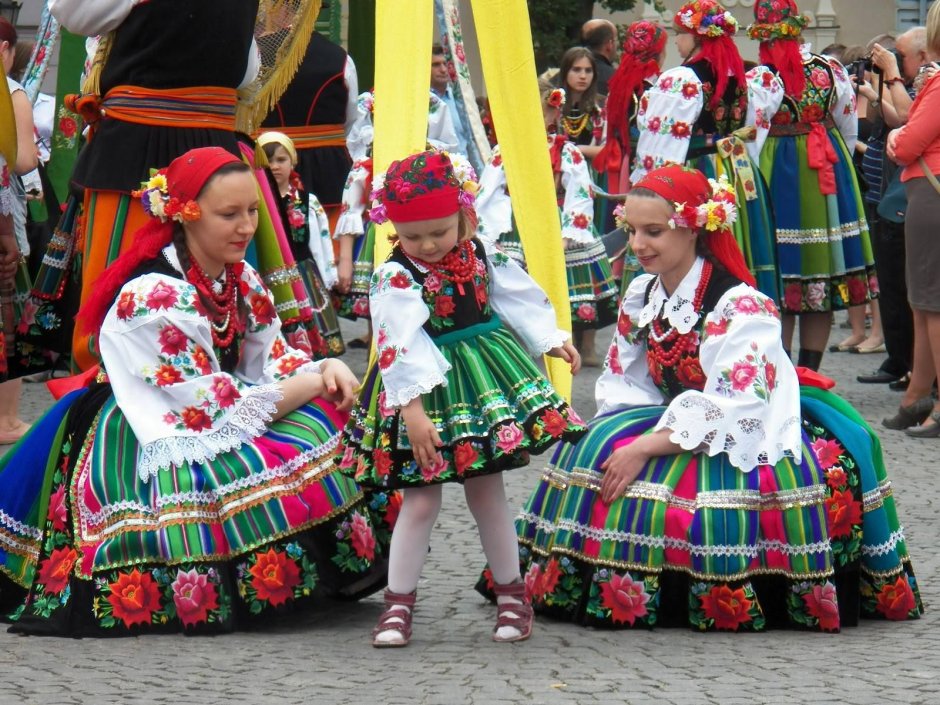 Польский народный костюм