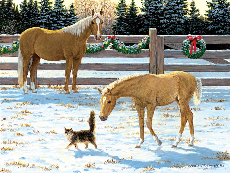 Персис Клейтон Вейерс картины лошадей