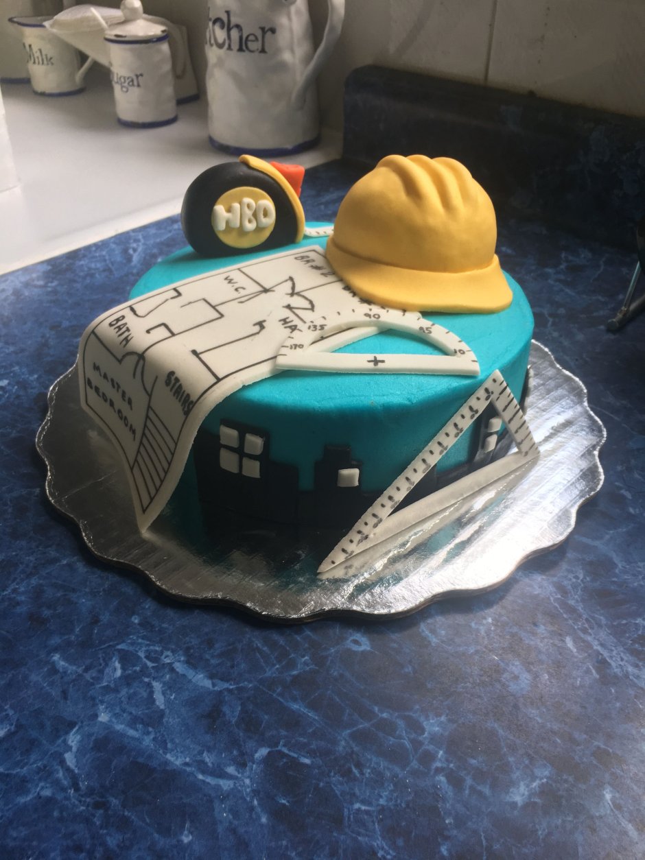 Торт для инженера строителя
