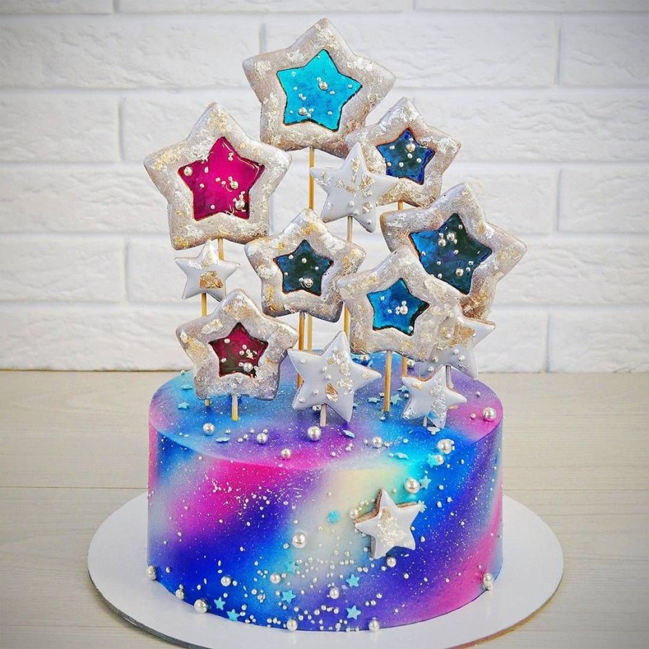 Тортик со звездочками