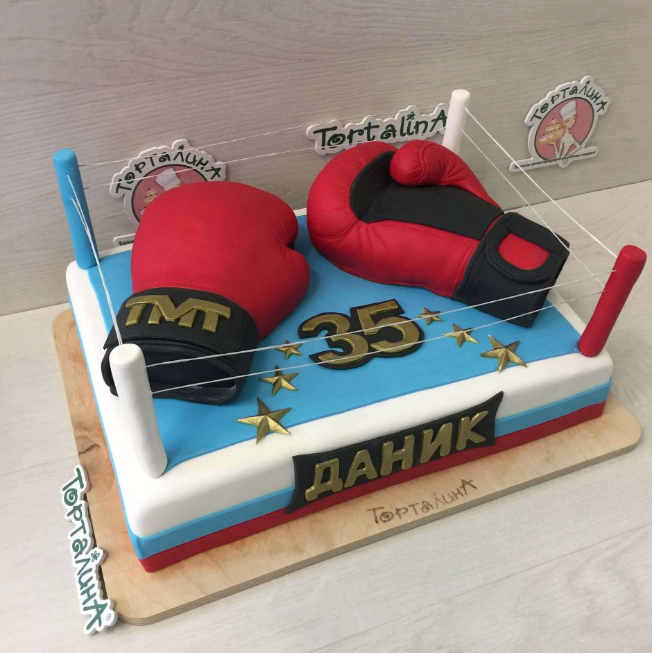 Торт для спортсмена бокс