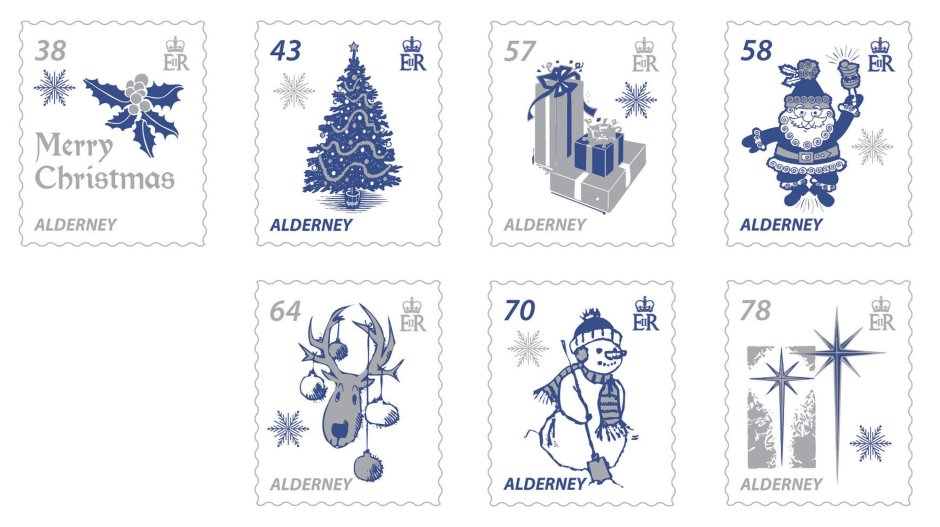 Почтовые марки Рождество