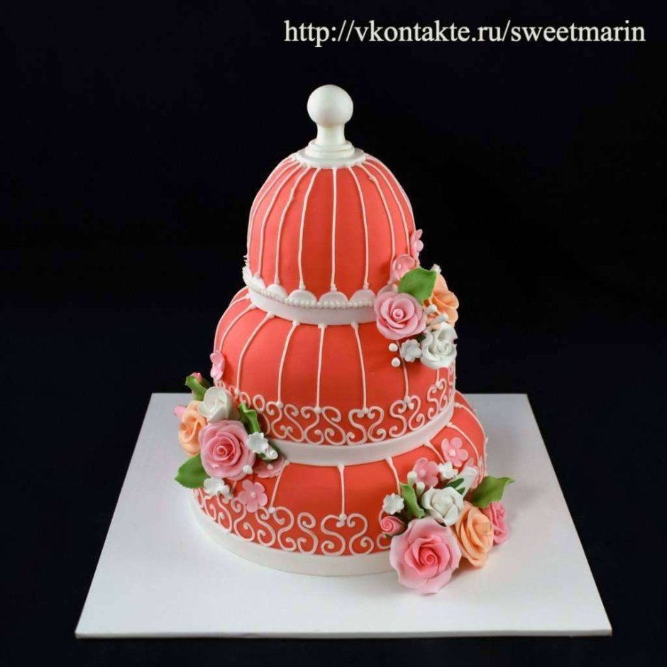 Свадебный торт Петербург французская кондитерская
