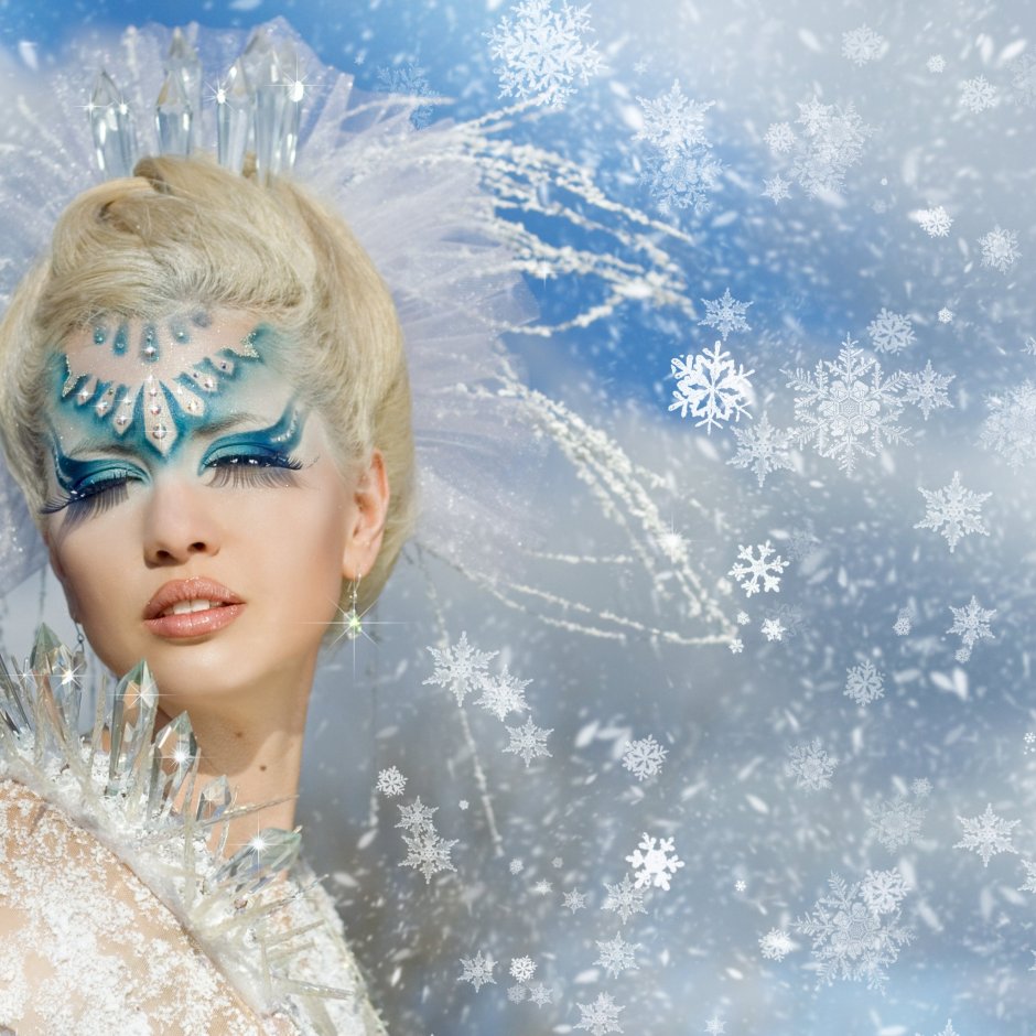 Снегурочка макияж