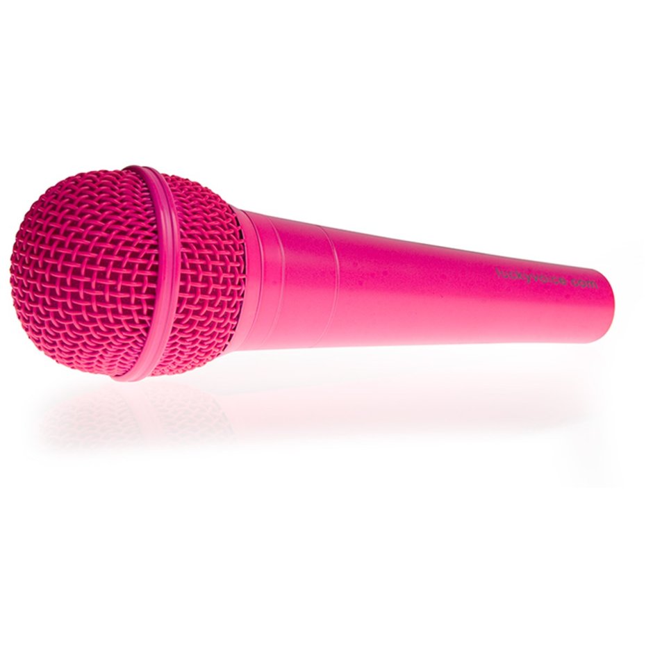 Микрофон 825 розовый