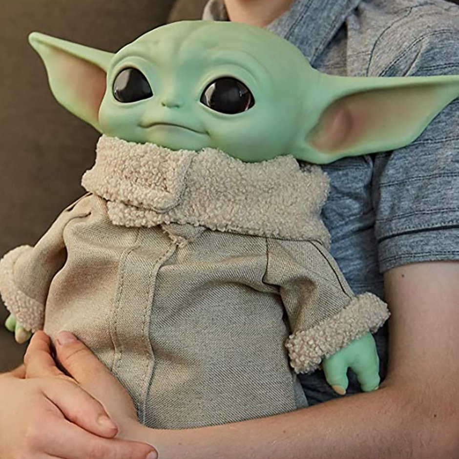 Мягкая игрушка грогу (Baby Yoda)
