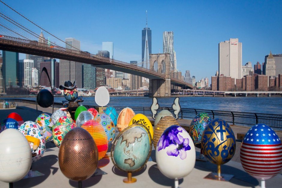 Пасхальные яйца в Нью Йорке