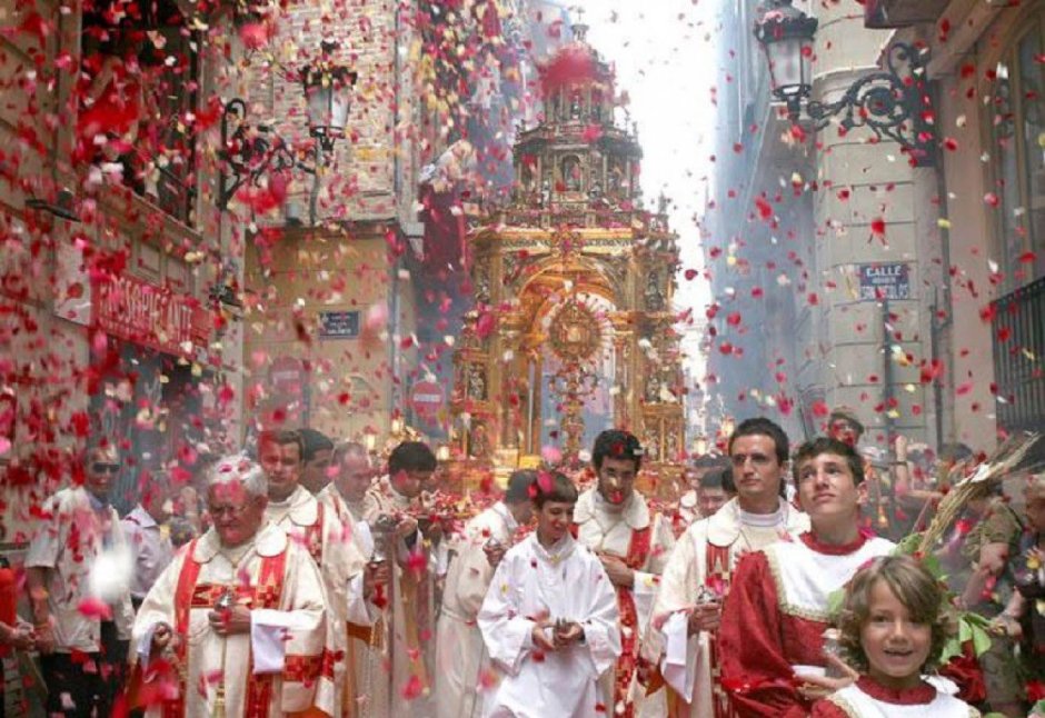 Католический праздник тела и крови Христовых (Corpus Christi)