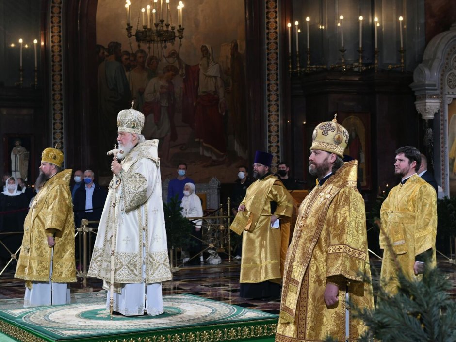 Патриарх Кирилл Рождество Христово