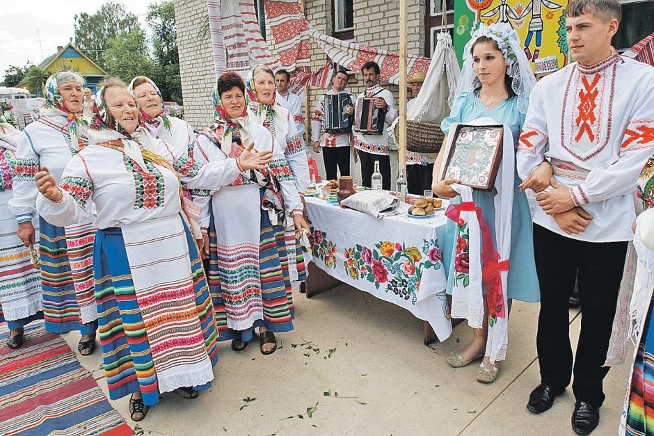 Белорусская свадьба традиционная