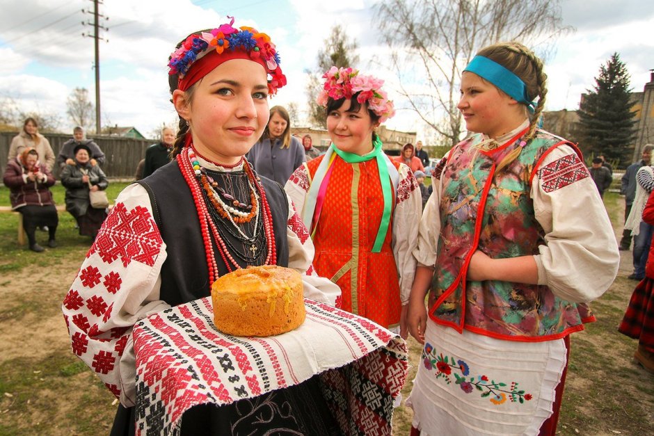 Белорусский свадебный наряд