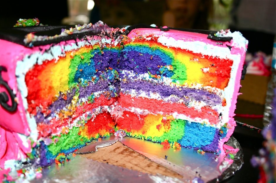 Торт краски