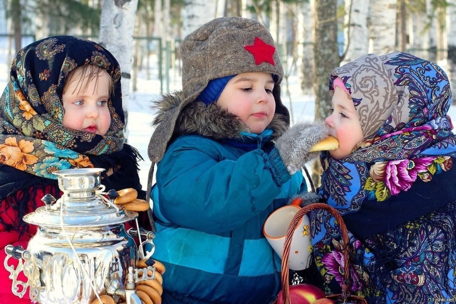 Фотопроект Масленица на улице